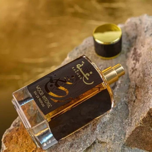 Raghba Wood Intense by Lattafa – A Bold Oud Fragrance for the Modern Man
