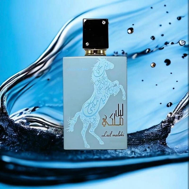 Lail Maleki Moroccan Blue by Lattafa β 100ml Eau de Parfum | Luxurious Oriental Scent in Iconic Horse Bottle