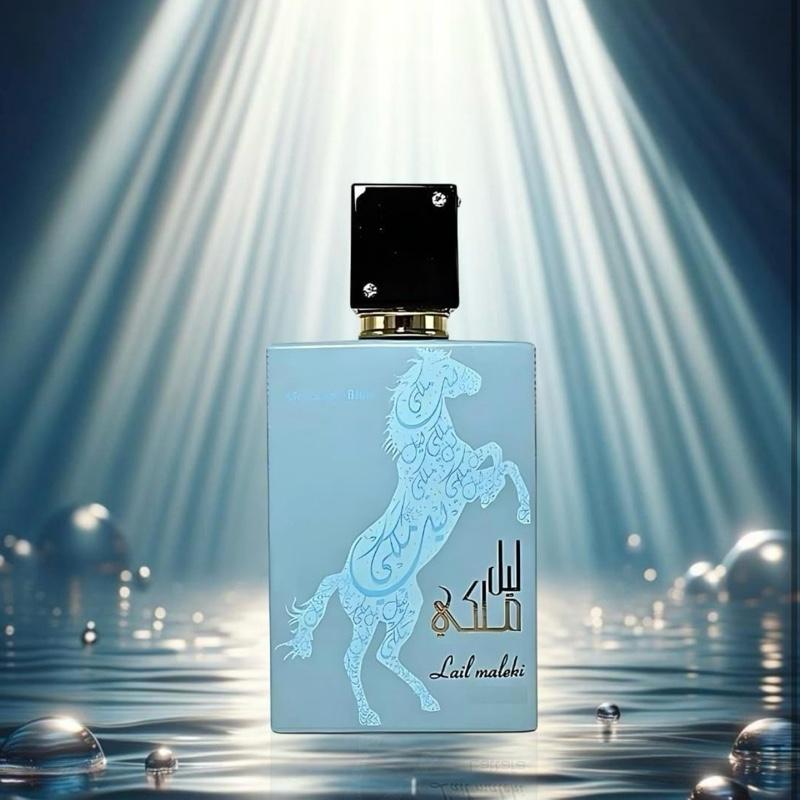 Lail Maleki Moroccan Blue by Lattafa β 100ml Eau de Parfum | Luxurious Oriental Scent in Iconic Horse Bottle