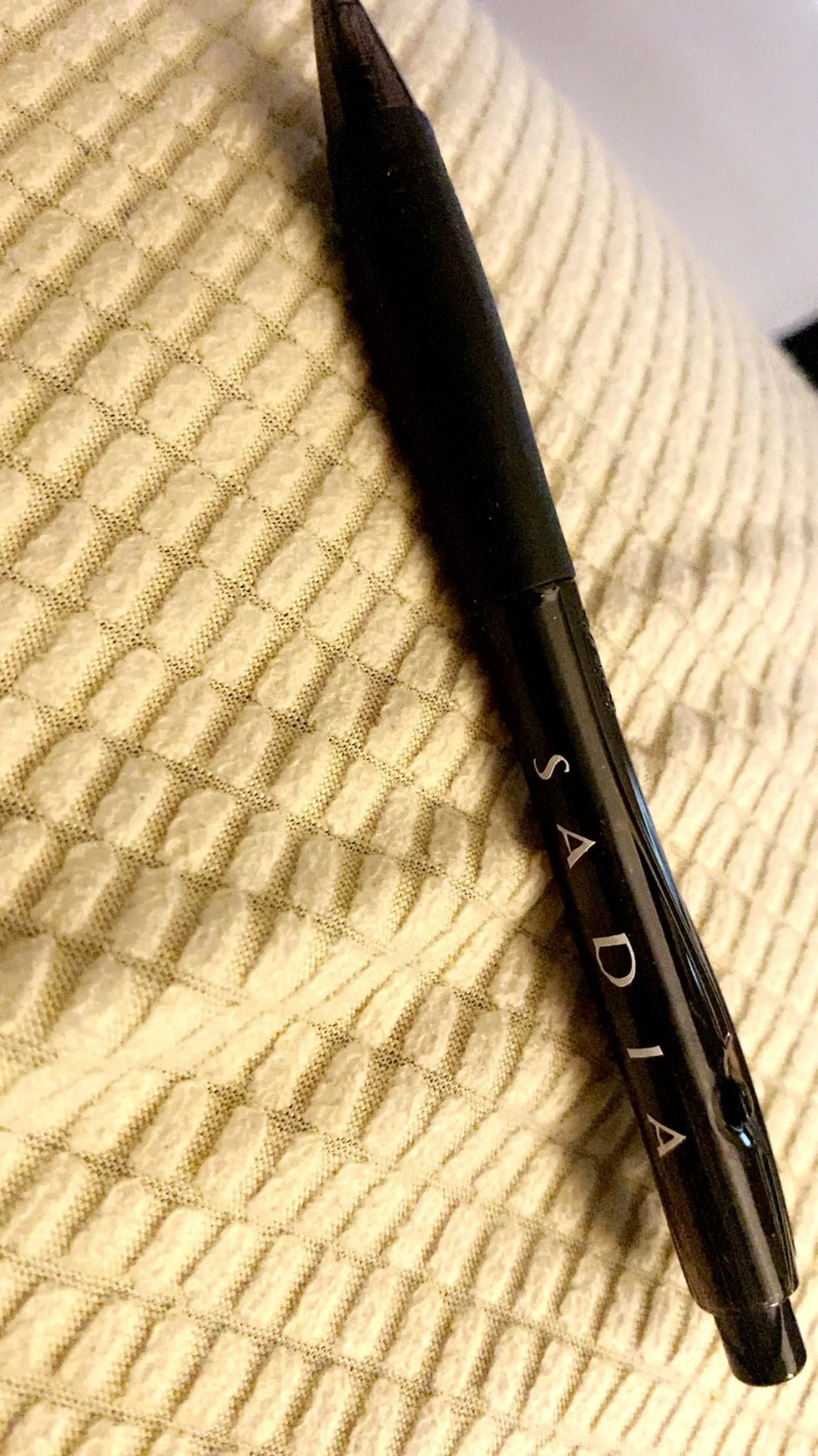 Personalised Black Bic Pen | Custom Name Printed | Smooth Writing Retractable Ballpoint β Gift for Office , School , or Events