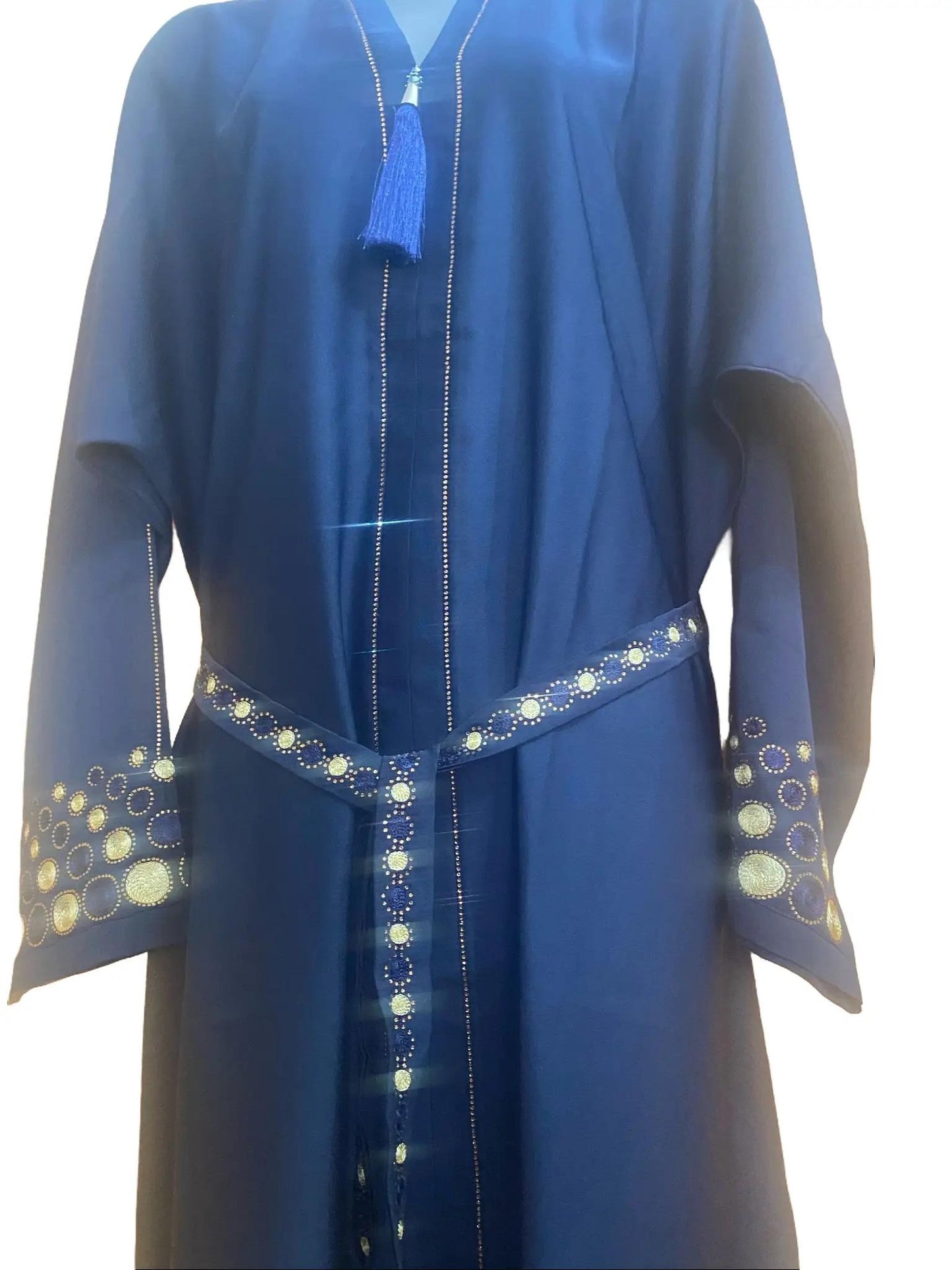 Elegant Abaya with Rich Design Belt - Stylish, Comfortable, and Perfect for Special Occasions | Best Eid Gift & Wear 54" Standard Size