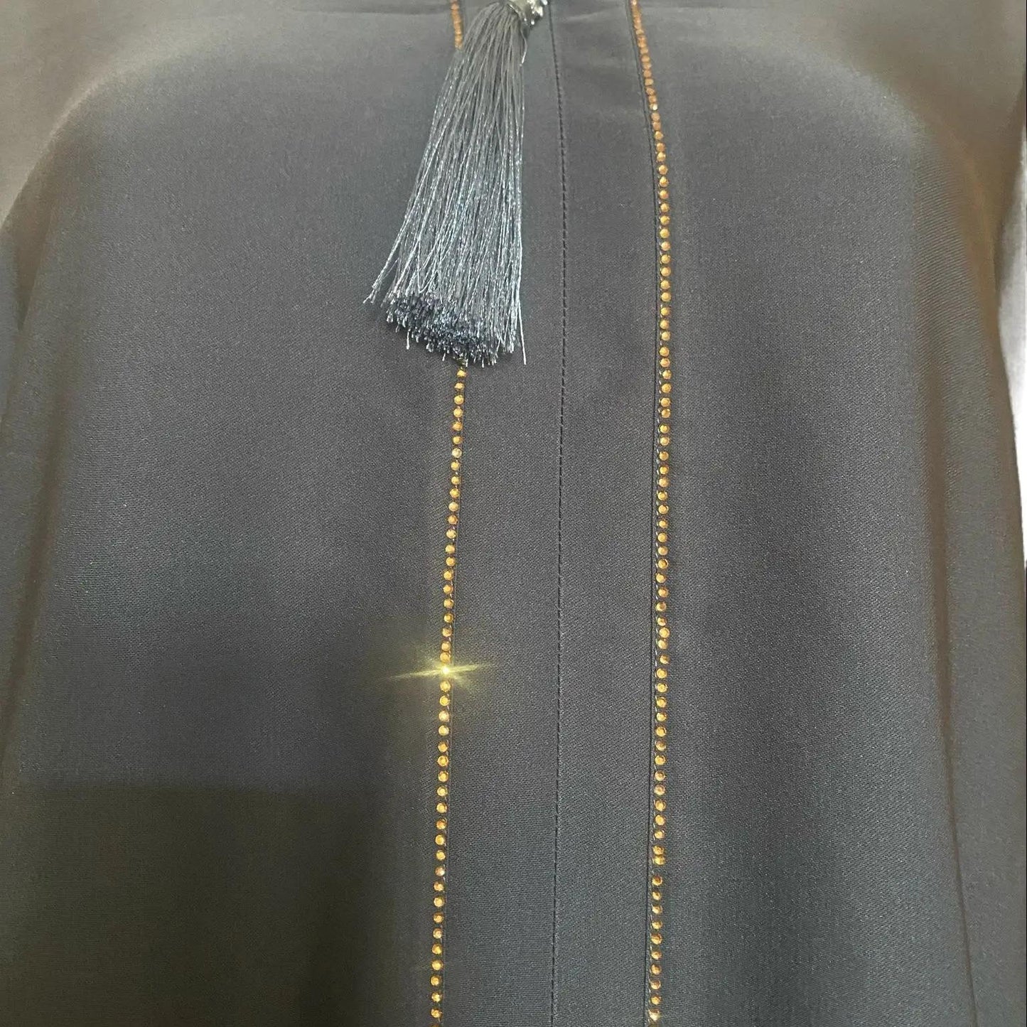 Elegant Abaya with Rich Design Belt - Stylish, Comfortable, and Perfect for Special Occasions | Best Eid Gift & Wear 54" Standard Size
