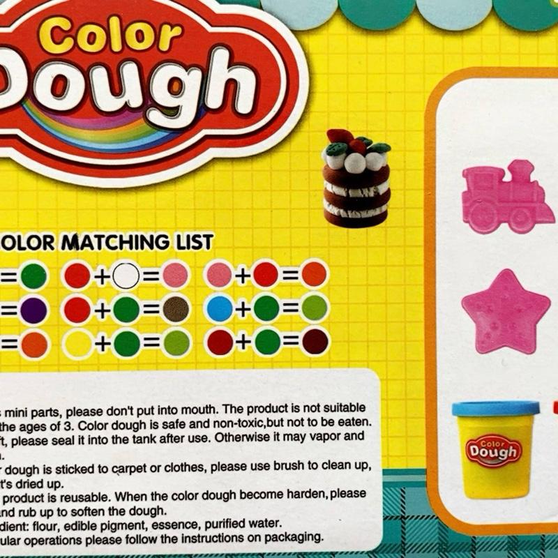 "Color Dough β 8-Color Play Dough Set with Fun Molds | Inspire Creativity in Children"