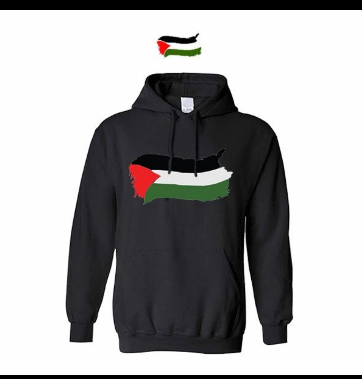 Palestine black hoodies kids/adults unisex