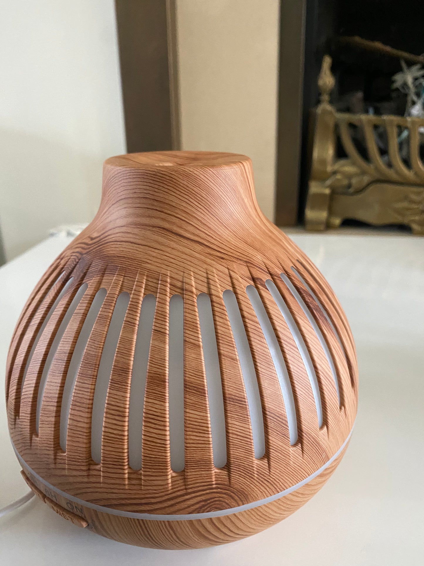 Aroma diffuser Dehumidifer wooden style with free oil