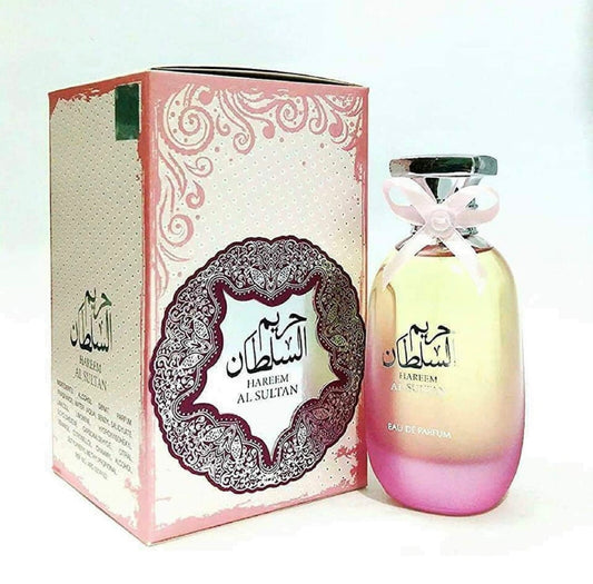 Hareem Al Sultan Perfume 100ml EDP Rose, Lavender, musk, vanilla, and sandalwood For women