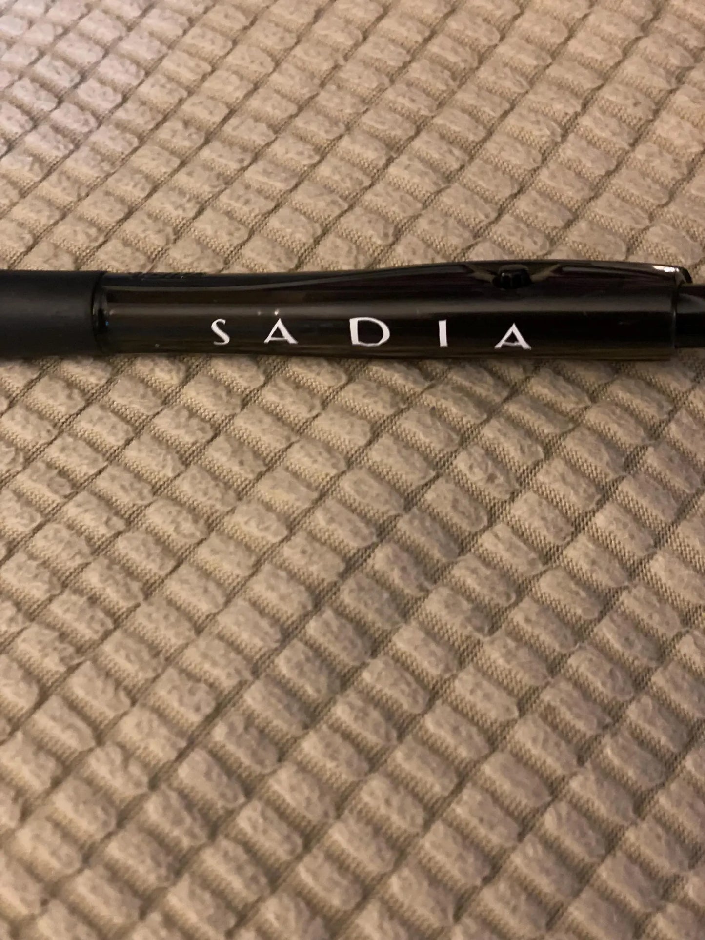 Personalised Black Bic Pen | Custom Name Printed | Smooth Writing Retractable Ballpoint – Gift for Office , School , or Events