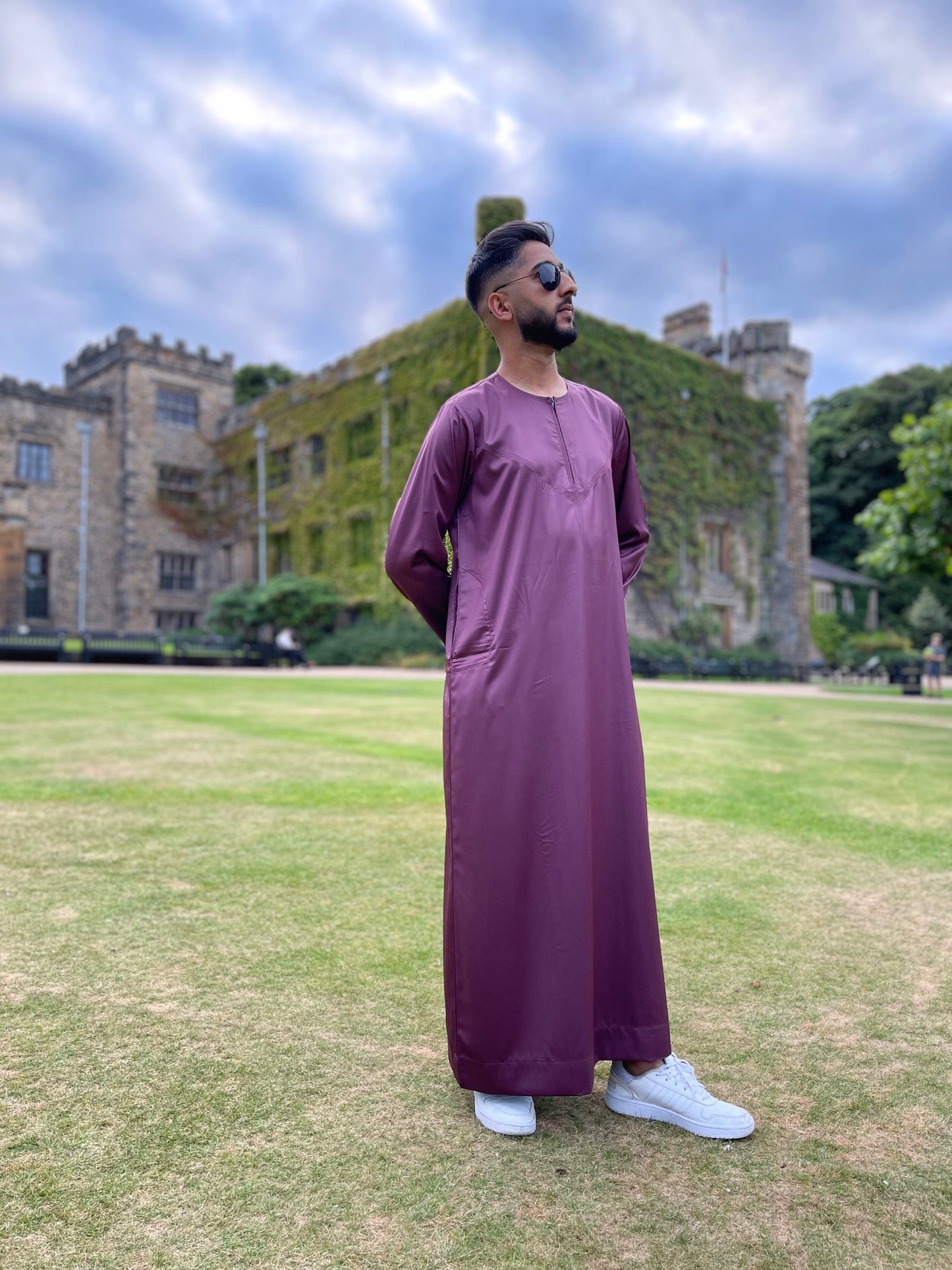 Burgundy Thobes | Jubba