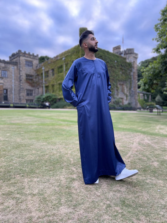 Dark Blue Thobes | Jubba