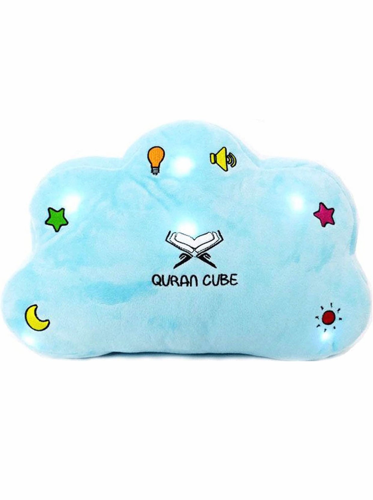 Quran & Dua pillow with sounds & lights: arabic english duroods nasheeds surahs great Ramadan/Eid gift for children