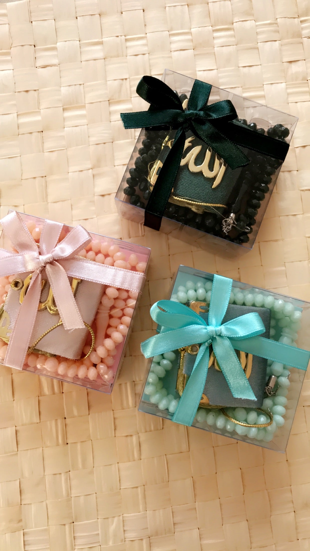 Mini Quran & Matching Tasbeeh prayer beads