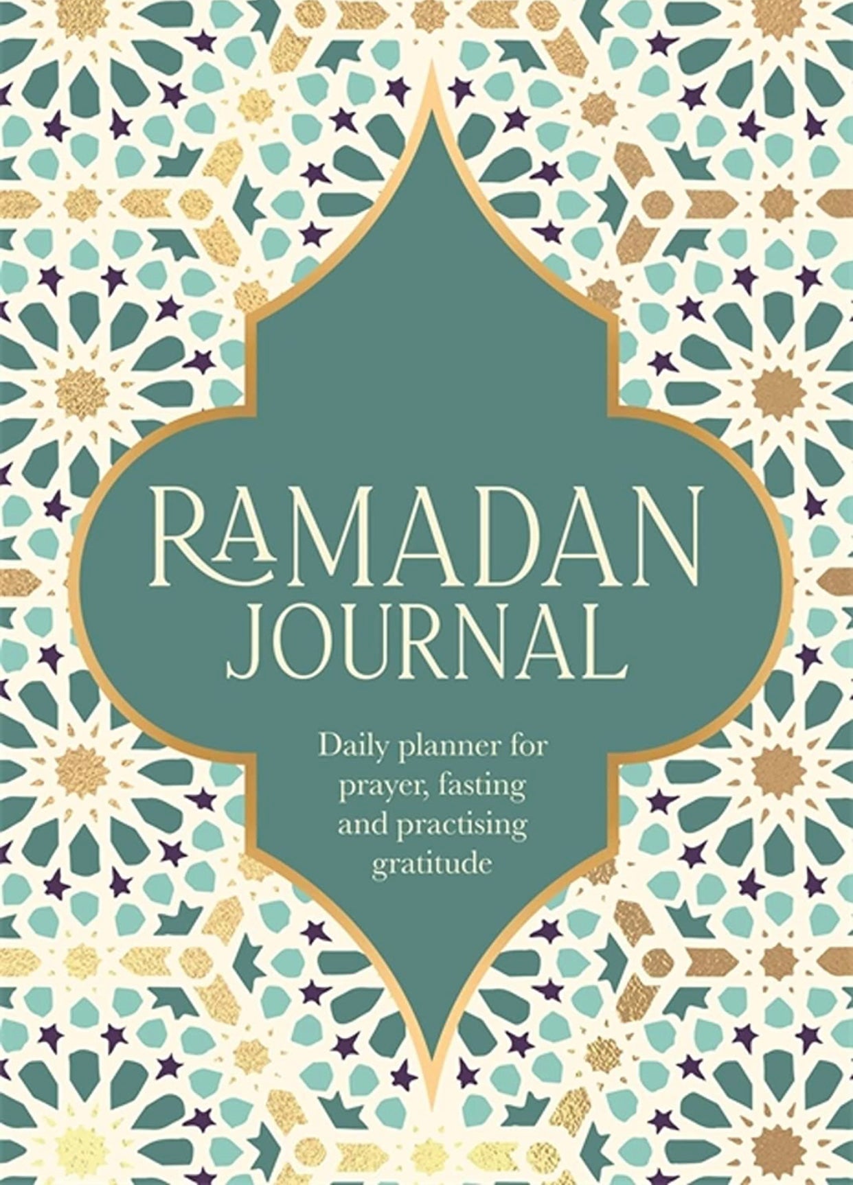 Luxurious Ramadan journal hardback cover